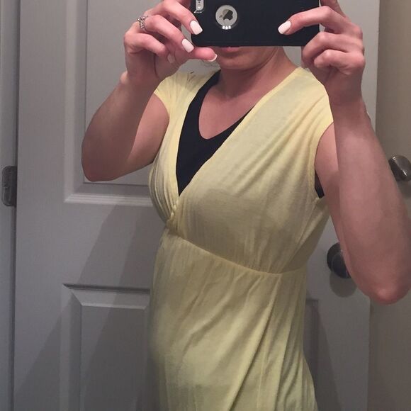 Yellow simple blouse  - Picture 1 of 4